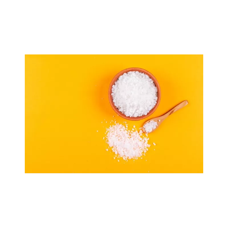 Coarse Salt from the Kalahari Desert in South Africa