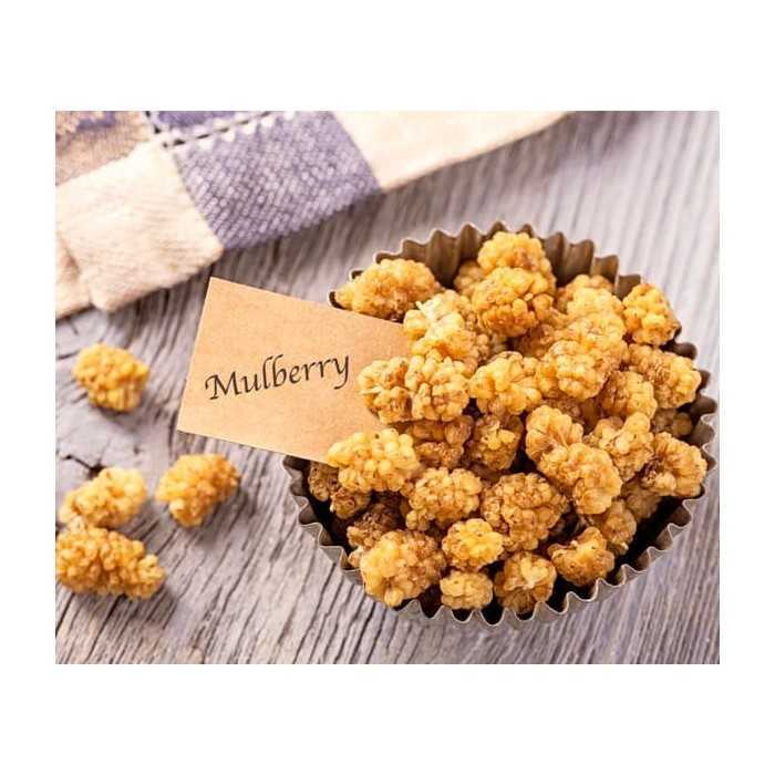 Organic & Fair Dried White Mulberries from Uzbekistan