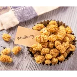Organic & Fair Dried White Mulberries from Uzbekistan