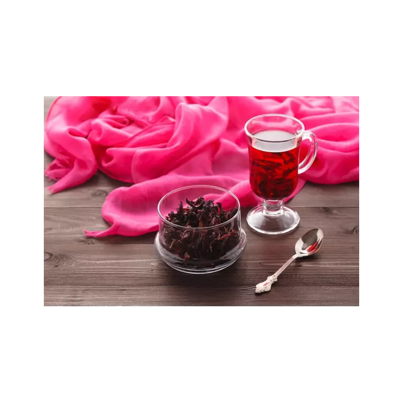 Organic dried hibiscus flowers from Egypt