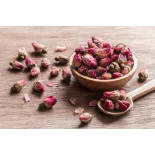 Bouton de rose séchée bio de Damas D'exception