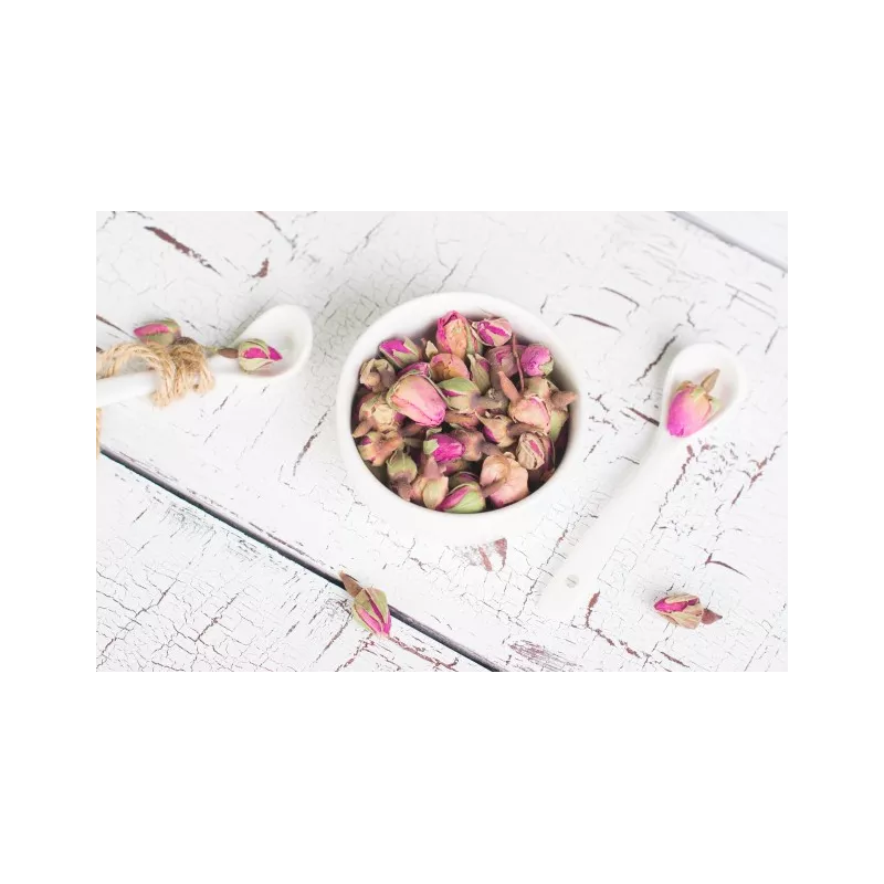 Organic dried Damask rose bud Premium