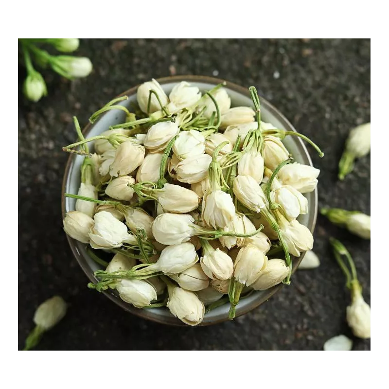 Organic dried jasmine flower buds from Morocco - Direct producer