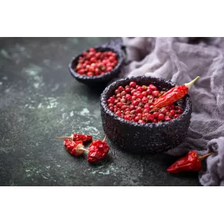 Organic fairtrade red pepper PGI from Kampot - direct producer