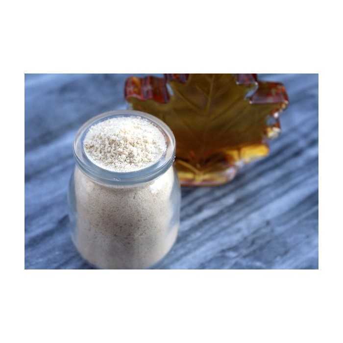 Fine organic maple sugar from Canada
