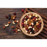 Taste me! - organic hazelnut from France, cashew nuts, cranberries ...
