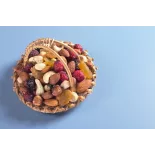 Taste me! - organic hazelnut from France, cashew nuts, cranberries ...