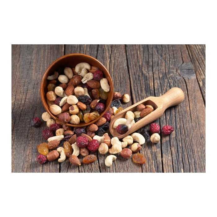 Taste me! - organic hazelnut from France, cashew nuts, cranberries ...
