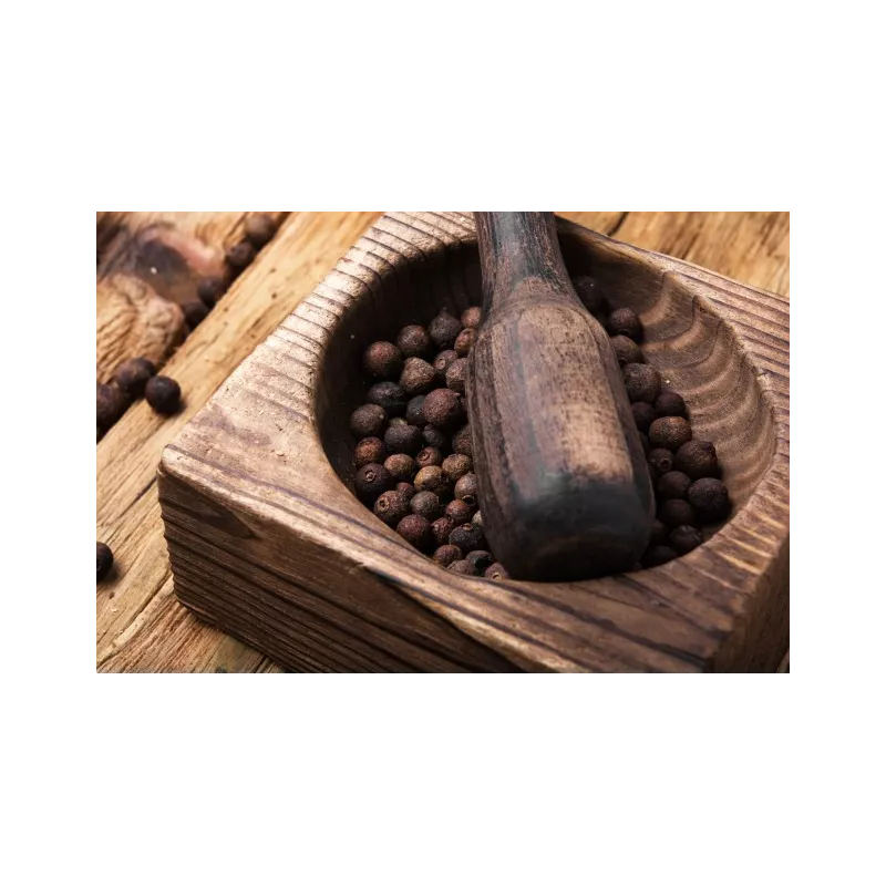 Organic fairtrade smoked black pepper PGI from Kampot - direct prod...