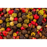 Mix 4 organic fairtrade peppers PGI from Kampot - direct producer