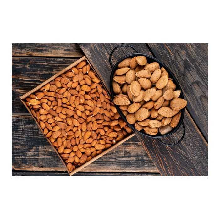 Organic almonds in shell from Provence - direct producer