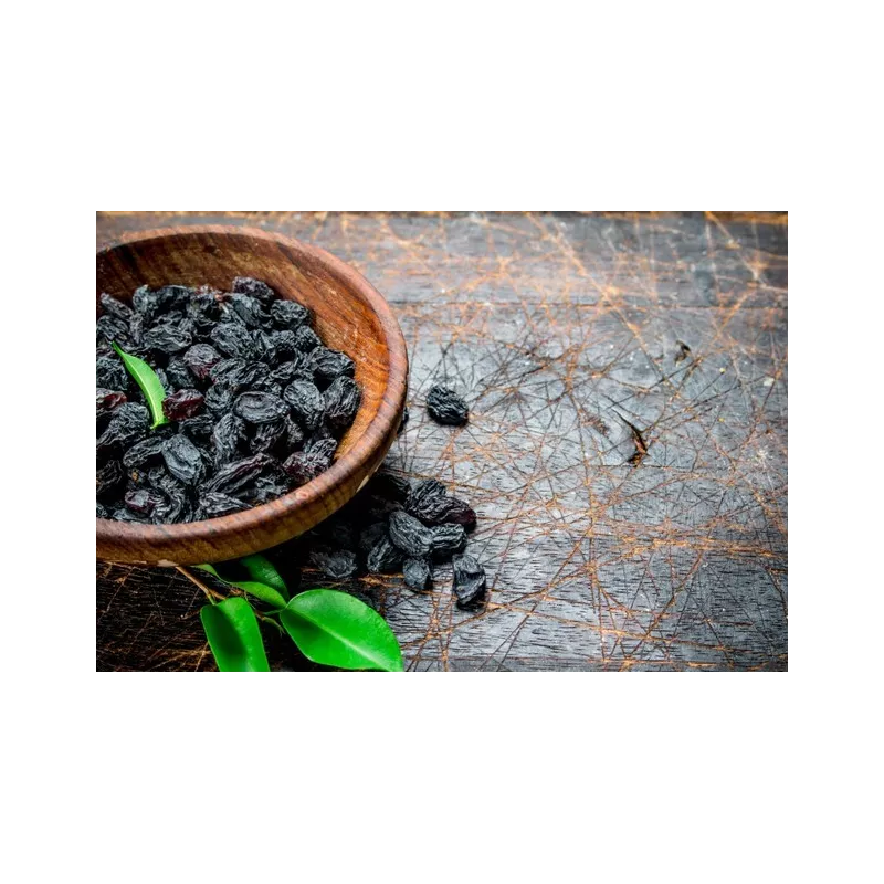 Organic & fairtrade black muscat raisin from Uzbekistan - Sulphite ...