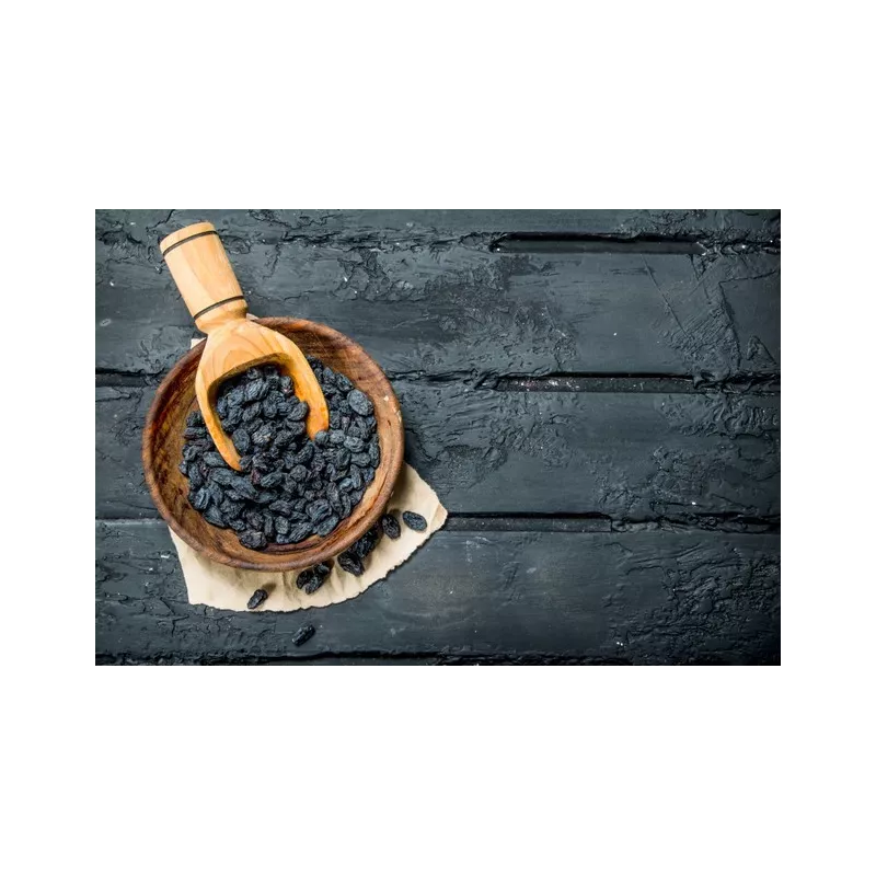Organic & fairtrade black muscat raisin from Uzbekistan - Sulphite ...