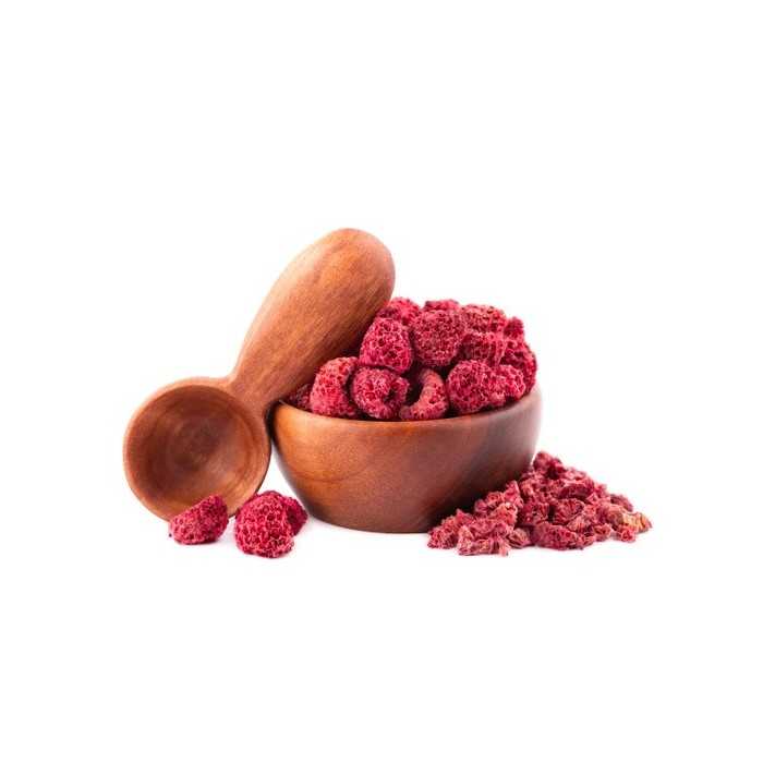 Organic dried raspberries from France - direct producer