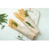 Organic gluten-free & vegan breadsticks with chickpeas from Vauclus...