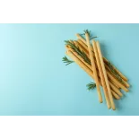 Gressins bio sans gluten & vegan au pois chiche du Vaucluse & Romar...