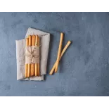 Organic gluten-free & vegan breadsticks with chickpeas from Vauclus...