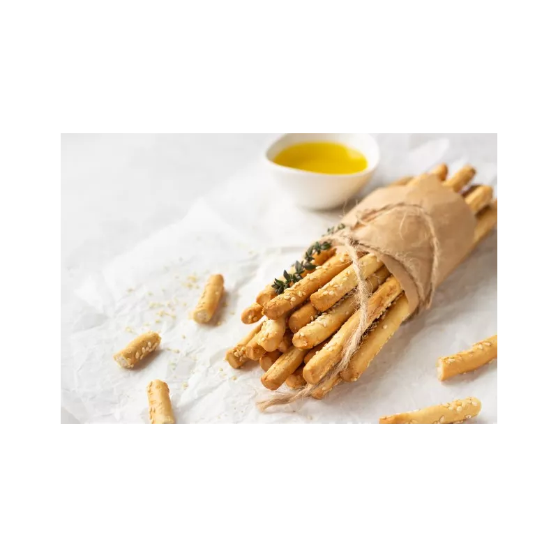Gressins bio sans gluten & vegan au pois chiche du Vaucluse & thym ...