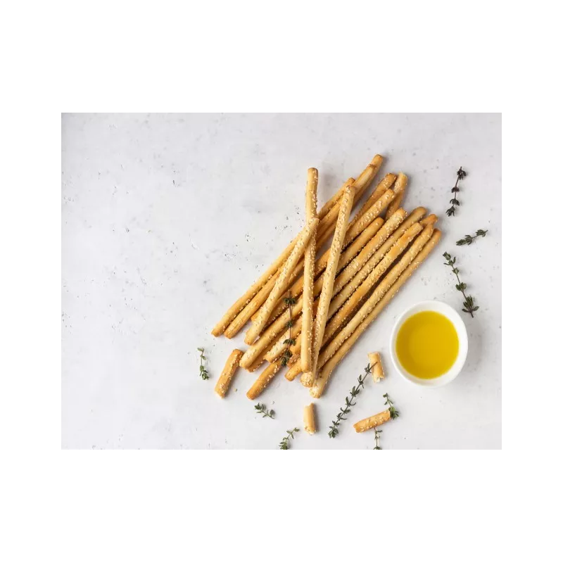 Gressins bio sans gluten & vegan au pois chiche du Vaucluse & thym ...