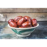 Organic & fairtrade dried Chinese red dates or jujubes or ziziphus ...