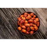 Organic & fairtrade dried Chinese red dates or jujubes or ziziphus ...