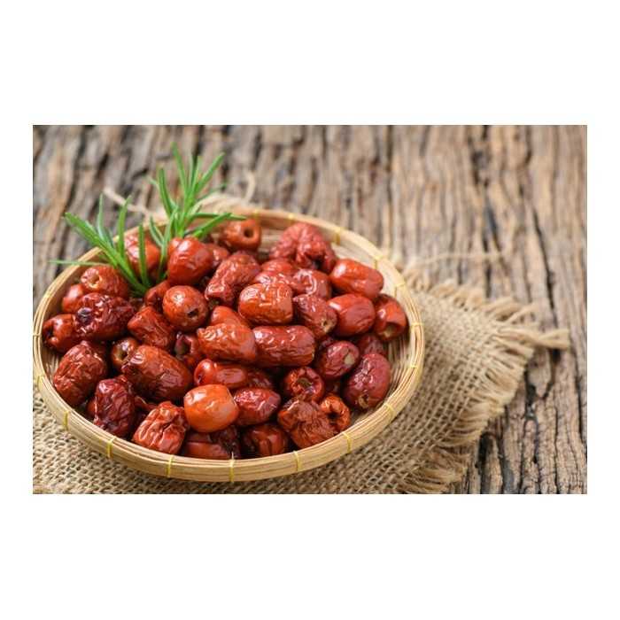 Organic & fairtrade dried Chinese red dates or jujubes or ziziphus ...