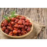 Organic & fairtrade dried Chinese red dates or jujubes or ziziphus ...