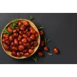 Organic & fairtrade dried Chinese red dates or jujubes or ziziphus ...