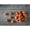 Organic whole peeled raw hazelnut PGI From Piedmont - direct producer