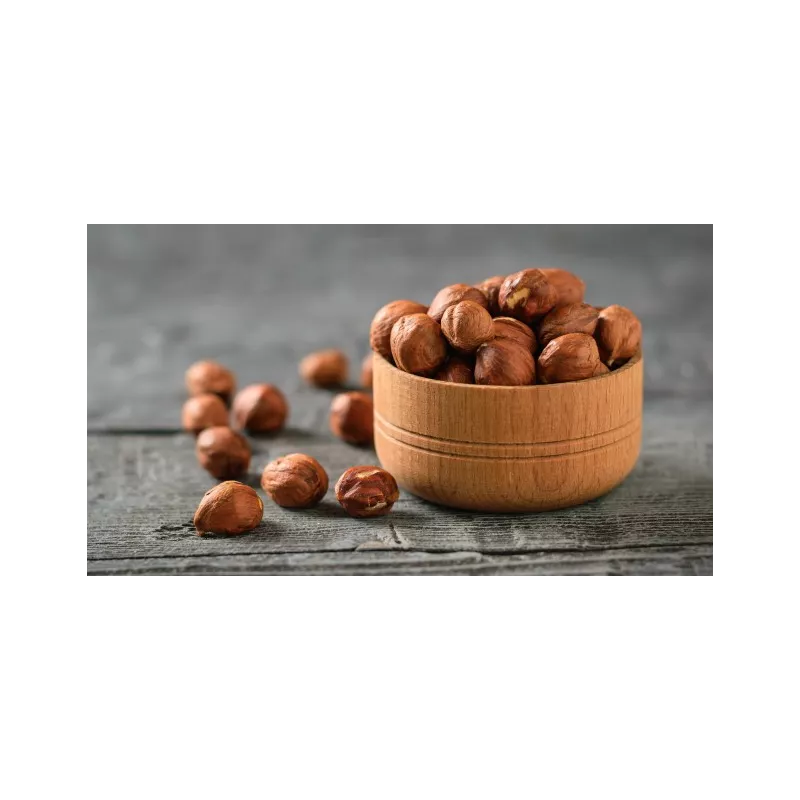 Organic whole peeled raw hazelnut PGI From Piedmont - direct producer