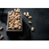 Organic pistachios PDO from Brontë in shell grilled and without sal...
