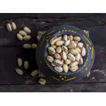 Organic pistachios PDO from Brontë in shell grilled & without salt Organic pistachios PDO from Brontë in shell grilled & without salt