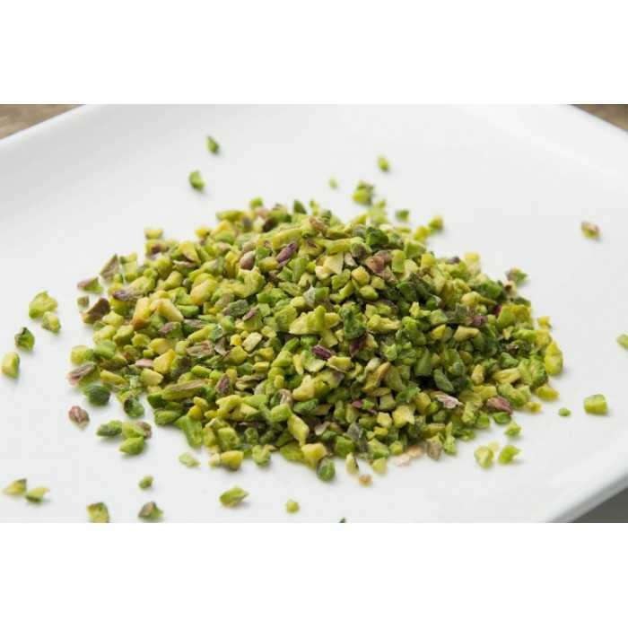 Organic crushed pistachios PDO from Bronte in Sicily - Direct producer