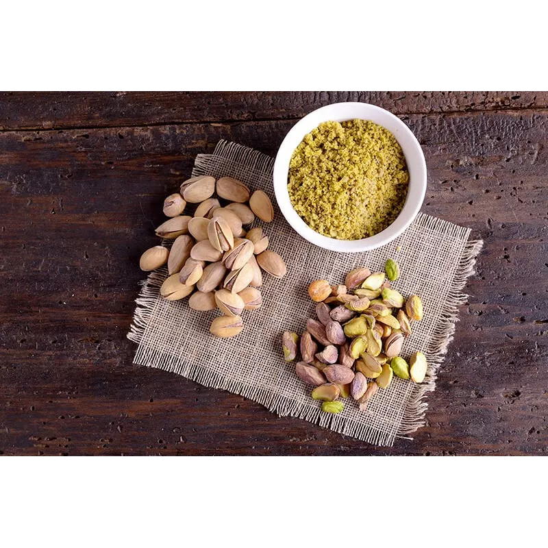 Organic & gluten free pistachio Flour PDO from Brontë in Sicily - D...