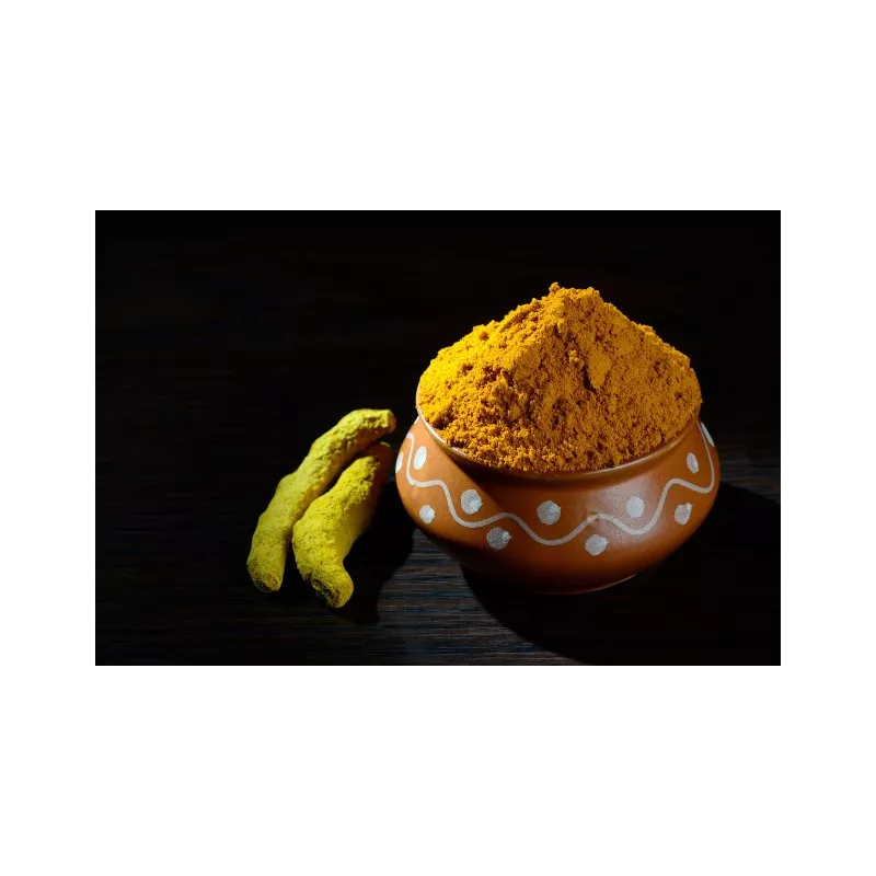 Curcuma blanc en poudre bio & fairtrade de Kampot - Direct producteur
