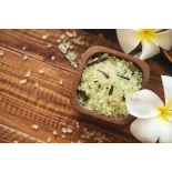 Cristaux de Sel vert jade au bambou bio d'Hawaï premium