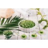Cristaux de Sel vert jade au bambou bio d'Hawaï premium