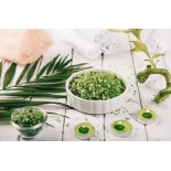 Cristaux de Sel vert jade au bambou bio d'Hawaï premium