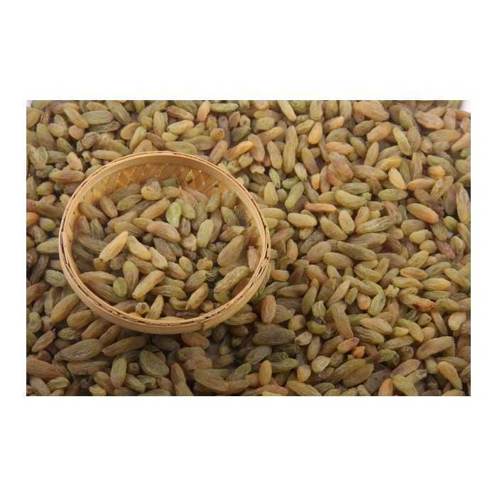 Organic and Fair Trade Green Khorog Raisins from Uzbekistan - Sulfi...