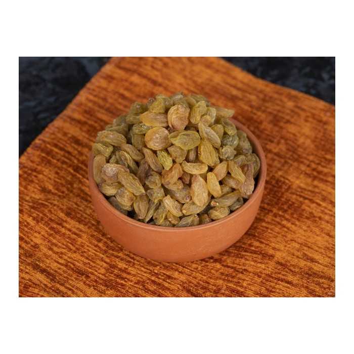 Organic and Fair Trade Green Khorog Raisins from Uzbekistan - Sulfi...