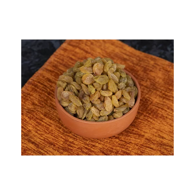 Organic and Fair Trade Green Khorog Raisins from Uzbekistan - Sulfi...