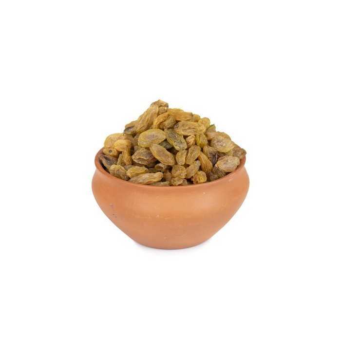 Organic and Fair Trade Green Khorog Raisins from Uzbekistan - Sulfi...