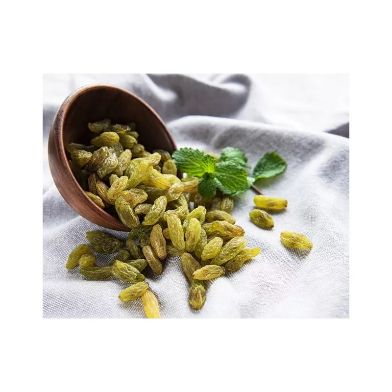 Organic and Fair Trade Green Khorog Raisins from Uzbekistan - Sulfi... Organic and Fair Trade Green Khorog Raisins from Uzbekistan - Sulfi...