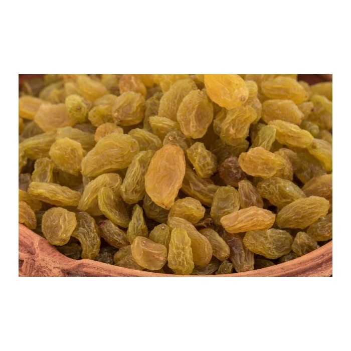 Organic and Fair Trade Green Khorog Raisins from Uzbekistan - Sulfi...