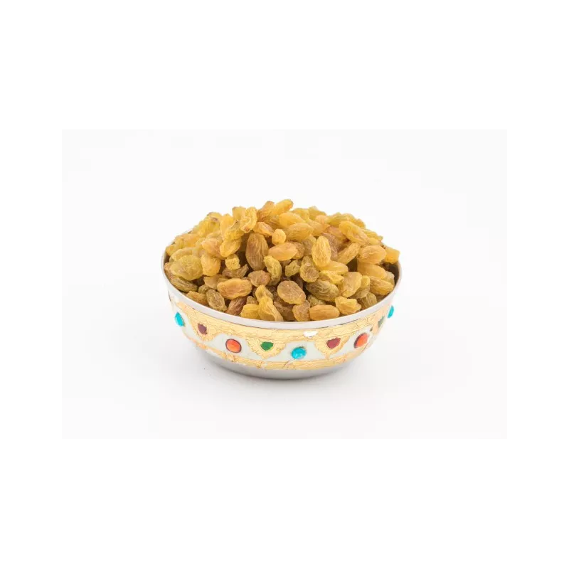 Organic and Fair Trade Green Khorog Raisins from Uzbekistan - Sulfi...
