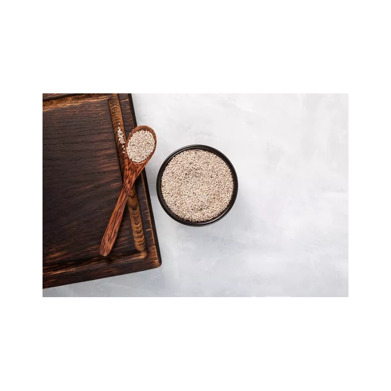 Organic white chia seeds from France - direct producer