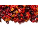 Organic superfruit cocktail - love in a cage (physalis), black & wh...