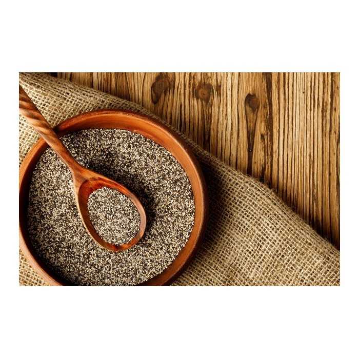Organic black chia seeds from France - direct producer