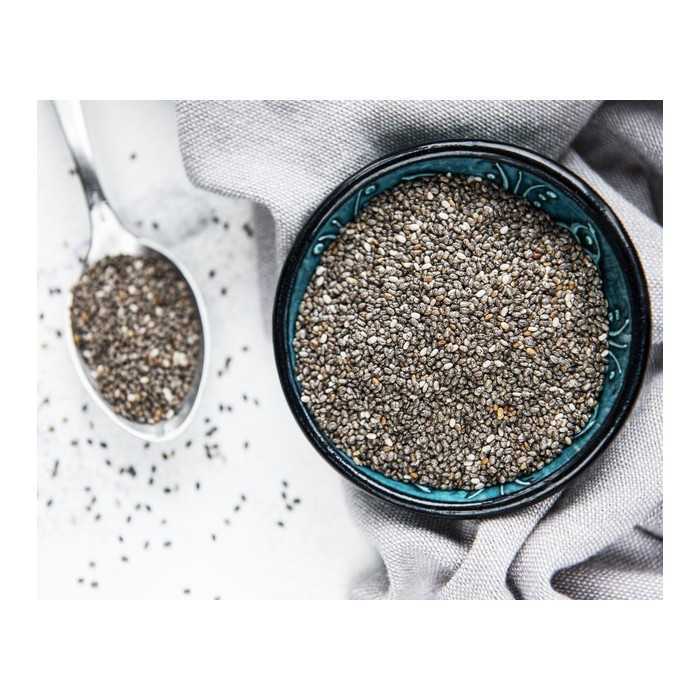 Organic black chia seeds from France - direct producer