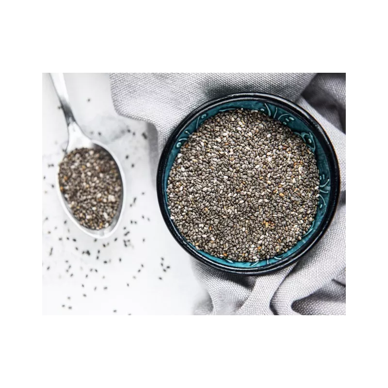 Organic black chia seeds from France - direct producer Organic black chia seeds from France - direct producer